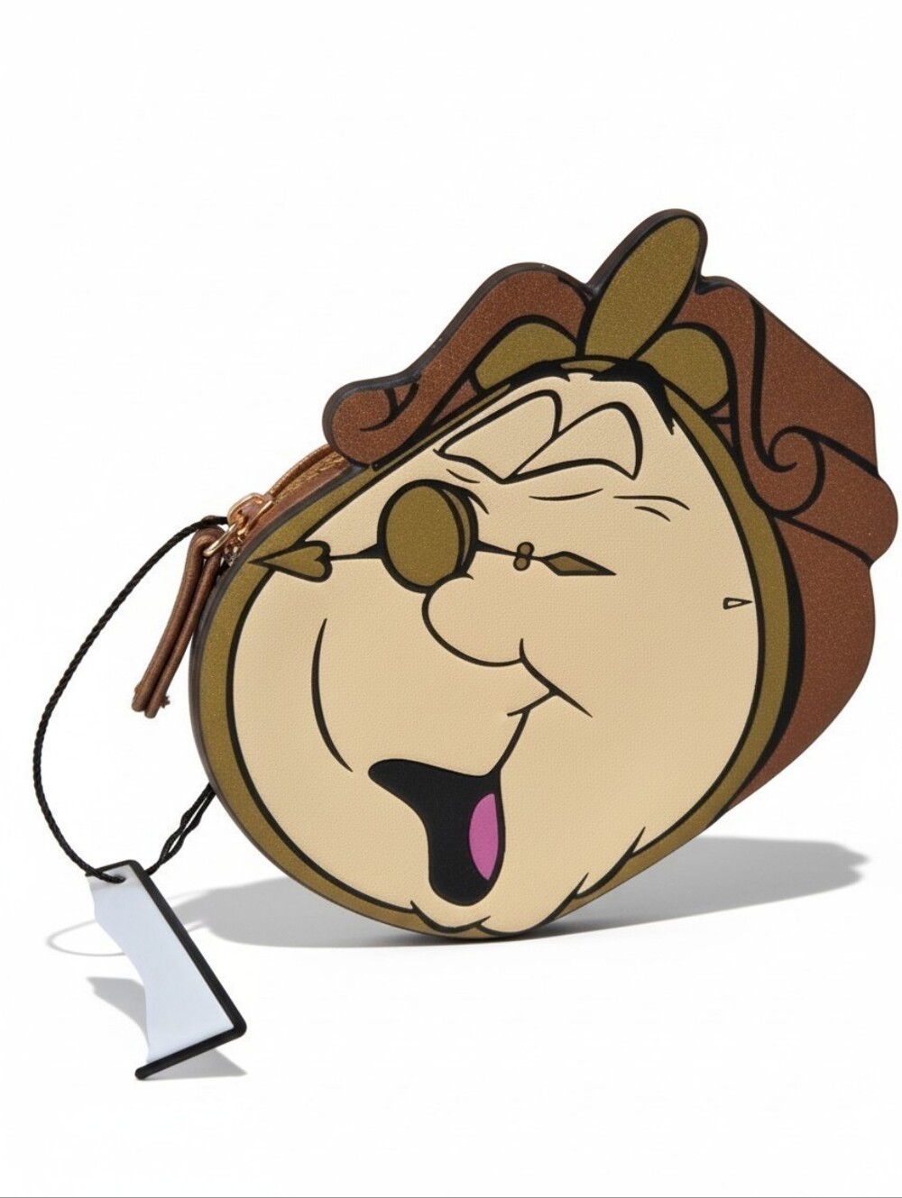 🤎▪️Disney▪️Uk Exclusive  cogsworth Coin Pouch /purse Wallet